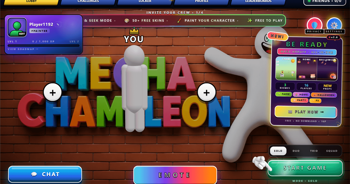 Meccha Chameleon Online logo